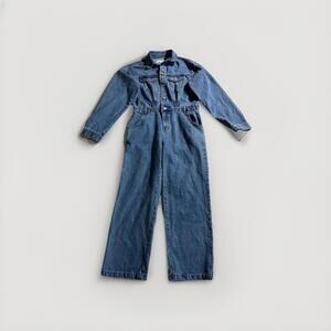 Vintage Y2K Paper Moon Denim Jumpsuit Women’s Small Belted Coverall